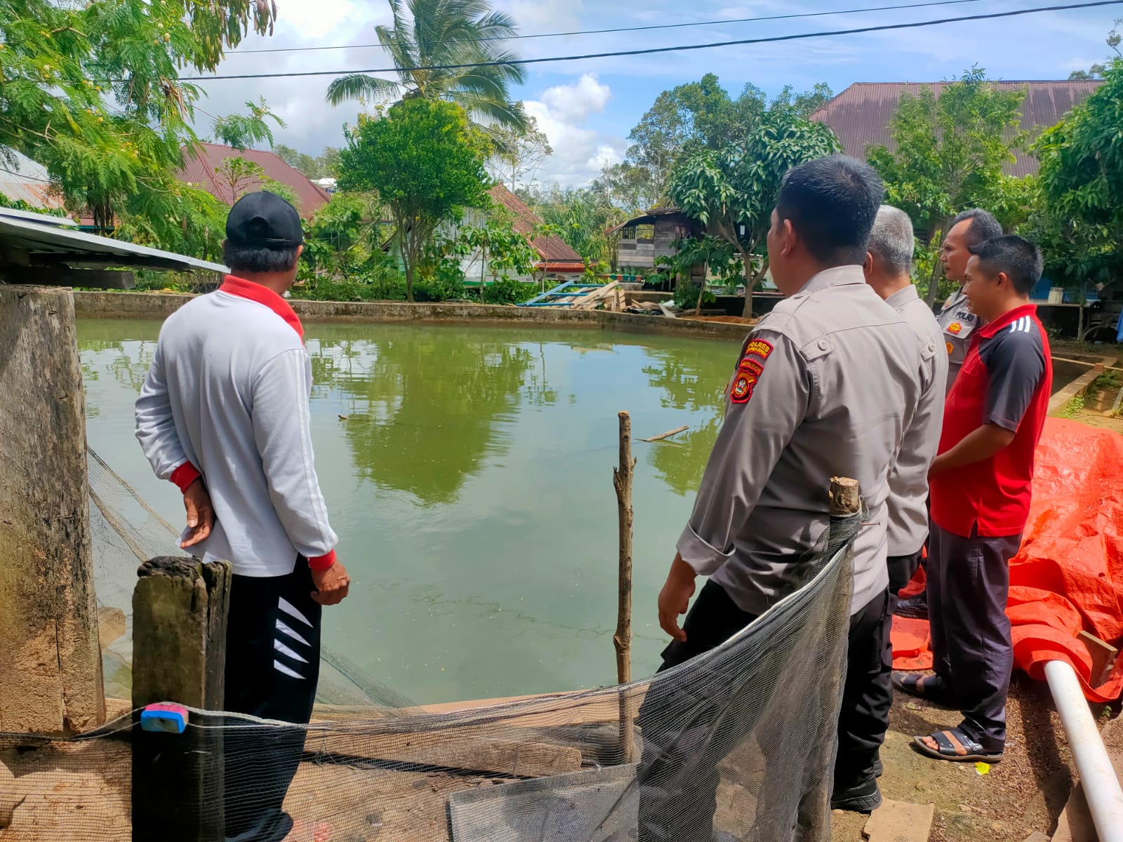 Polres Muara Enim Laksanakan Program Polisi Penggerak Ketahanan Pangan